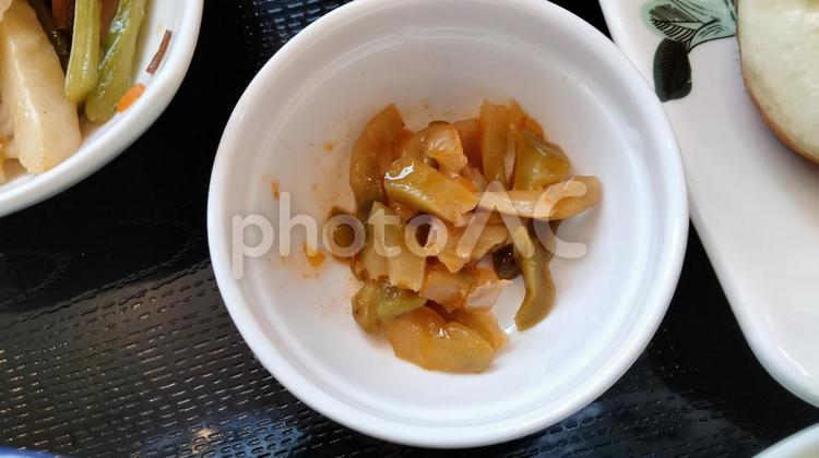 ザーサイ　中華料理 ザーサイ,中華料理,中国の写真素材