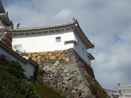 【風景写真】姫路城の風景 姫路城,世界遺産,国宝の写真素材