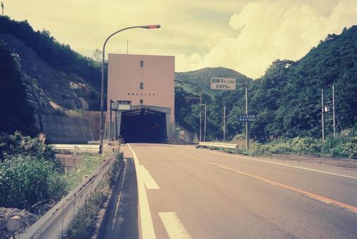 西栗子トンネル 西栗子トンネル 西栗子トンネル,栗子トンネル,国道13号線の写真素材