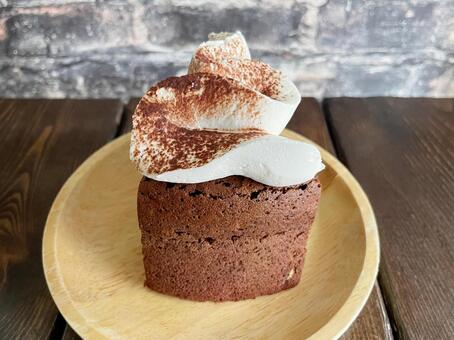 ガトーショコラ チョコレートケーキ,ブラウニー,ガトーショコラの写真素材