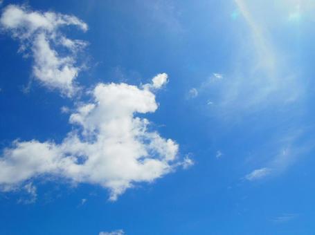 夏の空の写真
