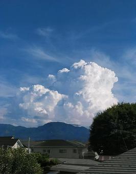 夏の雲 夏の雲の写真