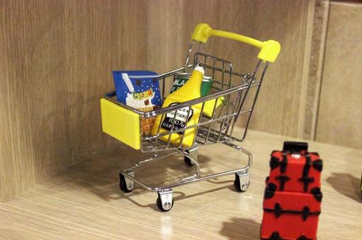 おもちゃ おもちゃ 買い物カート,子供,玩具の写真素材