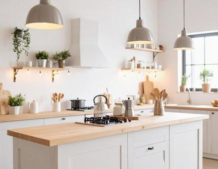 おしゃれなキッチンの写真