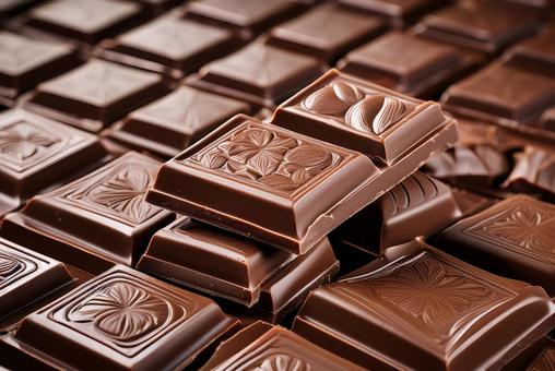 チョコレート背景 チョコレート背景の写真