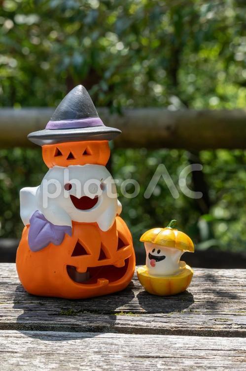 ねえねえちょっと相談があるだけど ハロウィン,ハロウィンパーティー,かぼちゃの写真素材