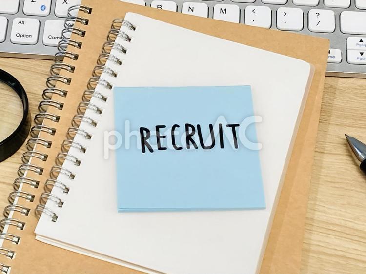 RECRUIT・採用・人材 リクルート,採用,人材の写真素材