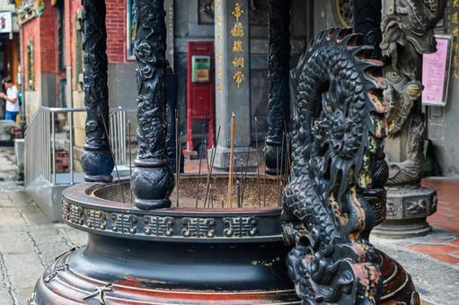 台湾・台北 大龍峒保安宮 台湾・台北 大龍峒保安宮 台湾,台北,大龍峒の写真素材