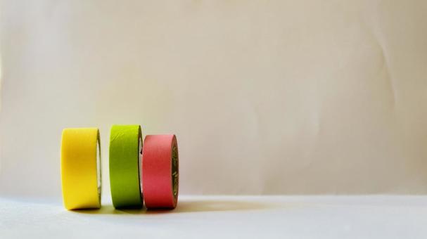 マスキングテープ　コピースペースの写真