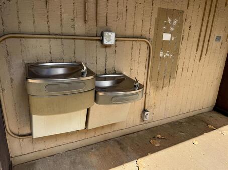 ハワイの水飲み場 水飲み場,ハワイ,アメリカの写真素材