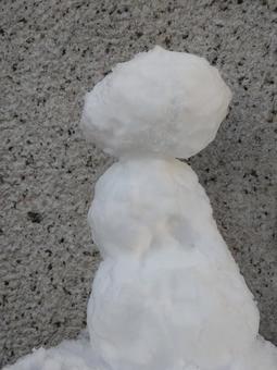 雪だるま 雪だるまの写真