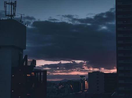 静かなブルーアワー 静かなブルーアワーの写真