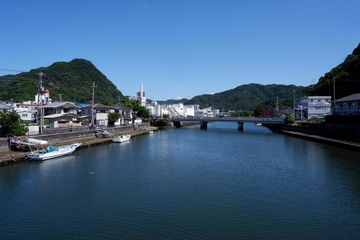 下田市の港の風景 下田市の港の風景 下田市,静岡,伊豆の写真素材