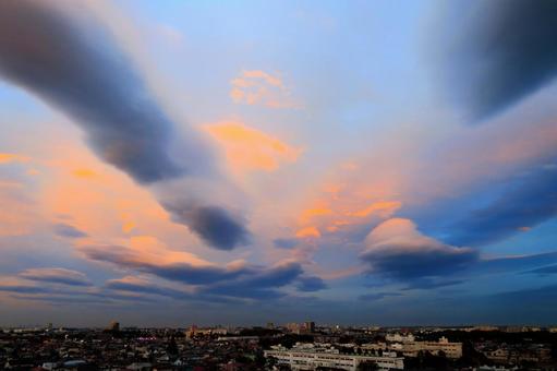 朝焼け　日の出　dawn の写真