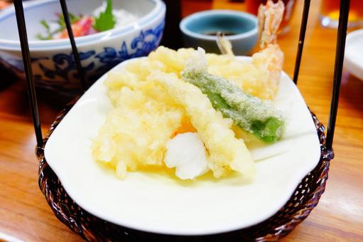 Japanese tempura, japanese food, tempura, tempura, JPG