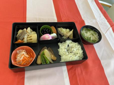 元旦のおせち料理 おせち,おせち料理,元旦の写真素材