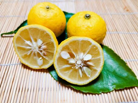 柚子 柚子,ゆず,冬至の写真素材