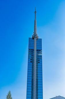 福岡　福岡タワー 福岡県,福岡市,福岡タワーの写真素材