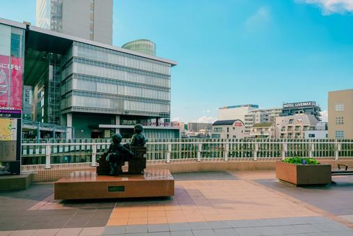 【兵庫】岡山駅の風景の写真