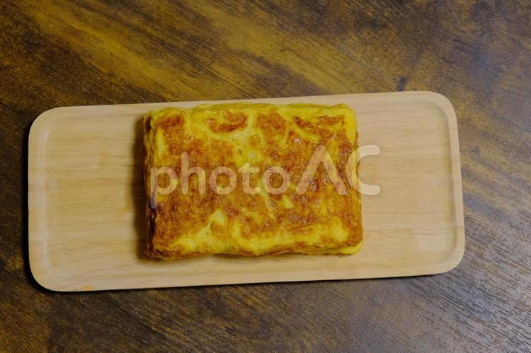 厚焼き卵 玉子焼き,厚焼き卵,弁当の写真素材
