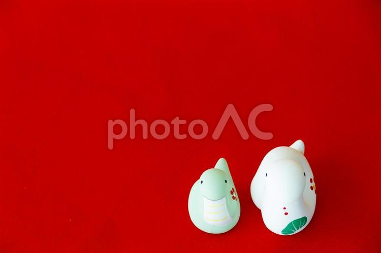 巳年のお正月イメージ 蛇,へび,巳年の写真素材