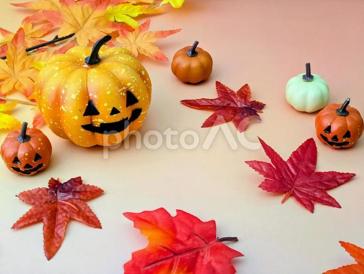 秋イメージ（ハロウィン）7 秋,ハロウィン,ハロウィーンの写真素材