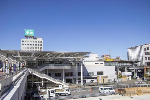 新豊田駅 駅前 街並み 新豊田駅,駅前,街並みの写真素材