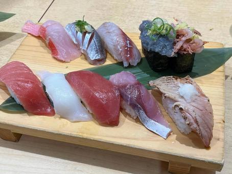 Seafood sushi, JPG Seafood sushi, JPG