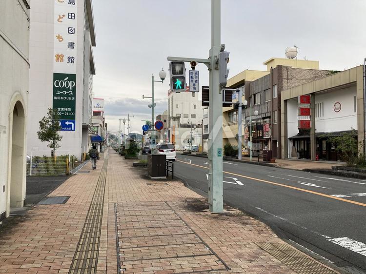島田の街並み 島田市,街並み,町並みの写真素材