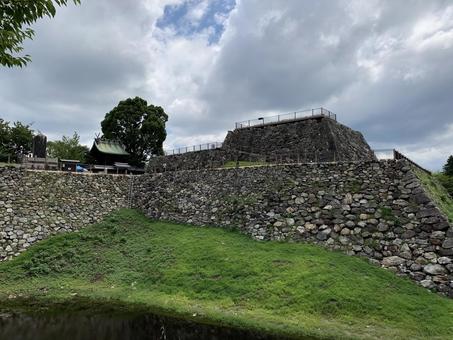大和郡山城1 大和郡山城,城址,続日本100名城の写真素材
