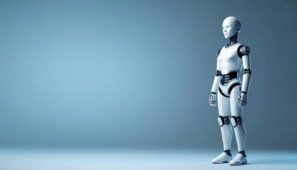 ロボット、コピースペース ロボット、コピースペースの写真