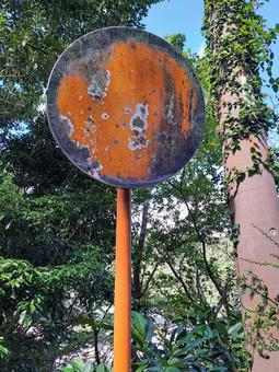 役に立たないミラーの写真