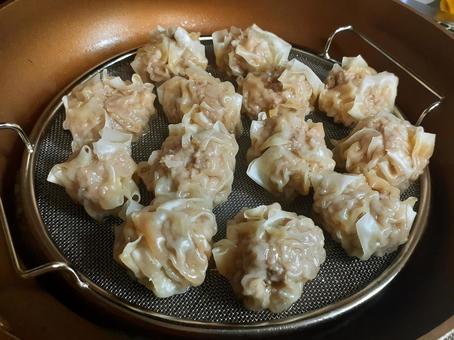 手作りしゅうまい 手作りしゅうまい 手作り,しゅうまい,美味しいの写真素材
