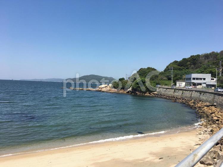 福岡市西区の海 海,シーサイド,オーシャンビューの写真素材
