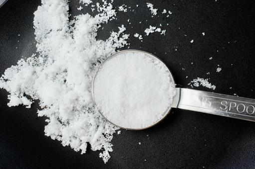 大さじ一杯の砂糖 大さじ一杯の砂糖 砂糖,大さじ,計量スプーンの写真素材