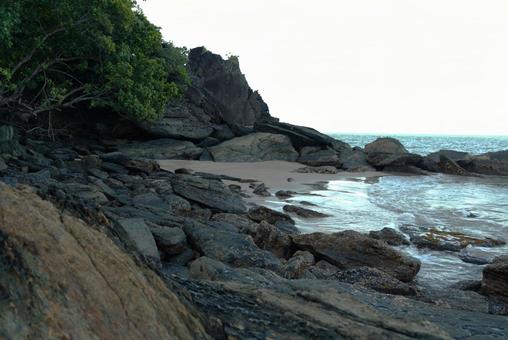 入り江 オーストラリア,eddybaybeach,田舎の写真素材