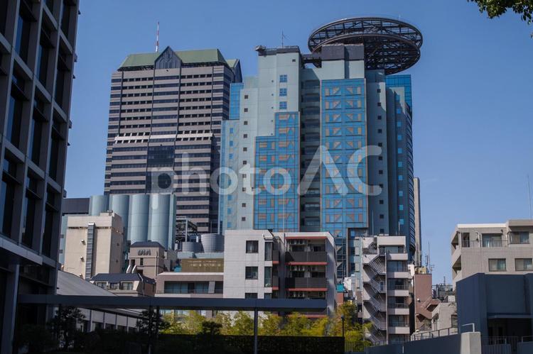東京の赤坂6丁目から望む赤坂都市風景 住宅街,日本,東京の写真素材