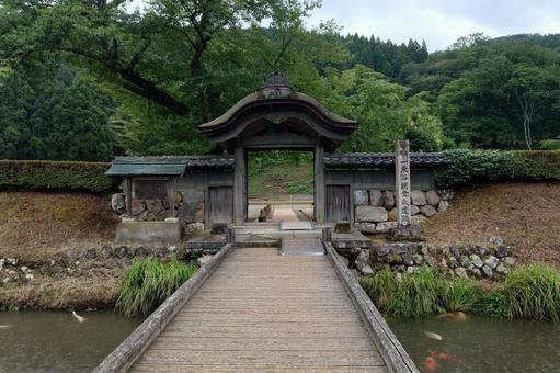 福井県-一乗谷朝倉氏遺跡-唐門 福井県-一乗谷朝倉氏遺跡-唐門の写真