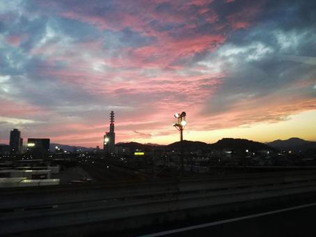 夕焼け② 夕焼け②の写真