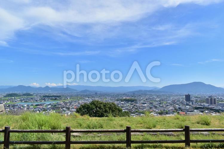 丸亀城　城内　町並み　香川 丸亀城,香川県,香川の写真素材
