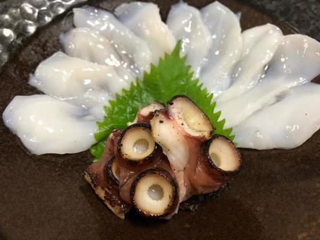 タコ造り タコ造りの写真