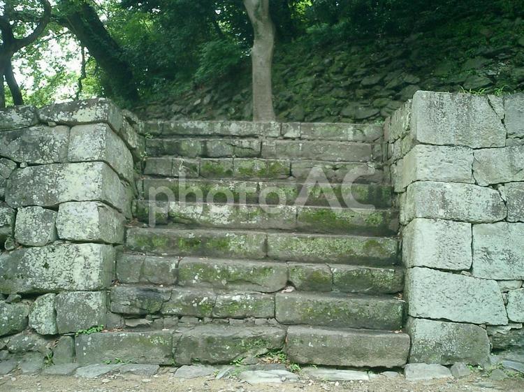 和歌山城台所門跡 和歌山城の写真素材