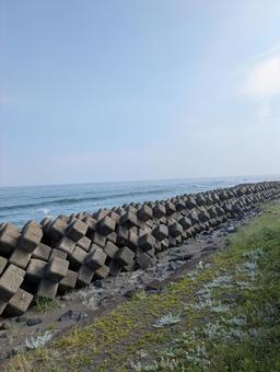 虎杖浜海 虎杖浜海 海,自然,ブルーの写真素材