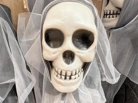 髑髏の死神、ハロウィン、ホラー(横位置) 髑髏の死神、ハロウィン、ホラー(横位置) ガイコツ,ドクロ,ハロウィンの写真素材