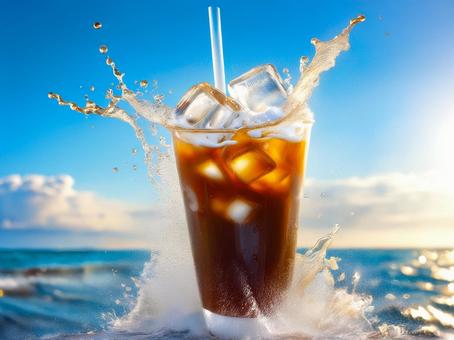 夏のアイスコーヒー_AS000009 夏のアイスコーヒー_AS000009の写真