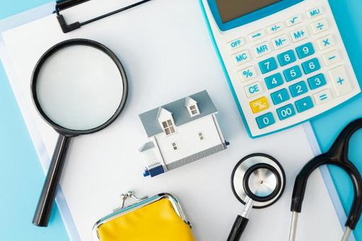 住宅の価格診断イメージ01 住宅の価格診断イメージ01 一軒家,診断,ビジネスの写真素材