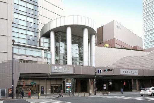 京急 上大岡駅 京急 上大岡駅 上大岡駅,京急,京浜急行の写真素材