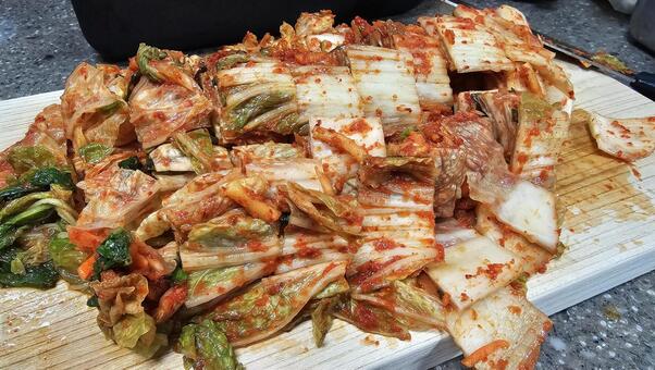 キムチ　韓国料理　2 キムチ,韓国料理,手作りの写真素材