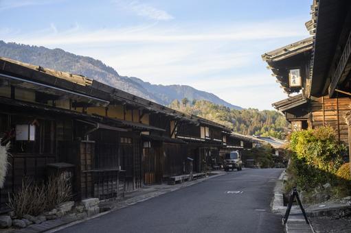 妻籠宿 妻籠宿 妻籠宿,岐阜県,伝統の写真素材