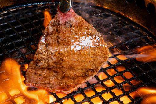 焼肉の赤身の肉 焼肉の赤身の肉の写真